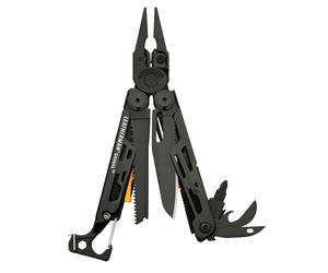 Leatherman ste-832586 alicate multiusos signal en color negro con 19 f