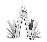 Leatherman Super Tool 300 - Multiherramienta 19 en 1 con Todas Las Funciones de Bloqueo, Plateada