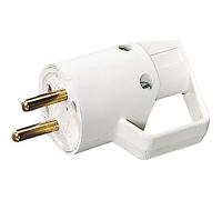 Lébénoïd Enchufe macho 2P+T 16A IP40 con aro Blanco