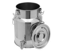lechera acero inoxidable pequeña Lata de Leche Acero Inoxidable jarra con tapa transporte Cubo para Vino/Recipiente para lácteos/bidón de Leche/Jarra con Tapa Sell,capacity-64Liters