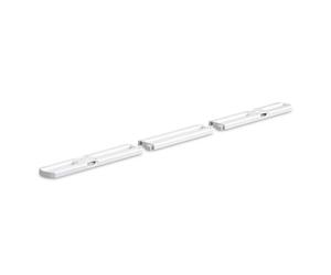 Lechuza - Accesorios para balconera 80 - 100 blanco, 74 x 5,5 x 2 cm, soporte para caja de balcón, 19015