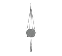 Lechuza - Accesorios para Colgar macramé Cotton Pure 120 cm Gris de algodón, 13898