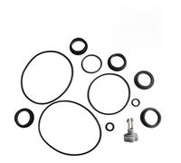 Lecreatekit Kit de reparación de juntas tóricas de válvula de liberación de aire para bombas de filtro de arena Intex, piezas de repuesto de goma con prevención de fugas para mantenimiento de piscinas