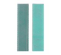 Lecreatekit Paquete de 2 filtros de aire acondicionado de algodón de 21 x 52 mm, catequina y opciones 3 en 1 para unidades de CA, esponja de repuesto fácil de instalar para mejorar la refrigeración y