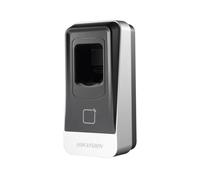 HIKVISION DS-K1201AMF Zugangskontrollleser - Zugang per Fingerabdruck und MF-Karte - LED- und akustische Anzeige - RS485 - Kompa