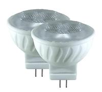 LED ATOMANT 2x Bombilla LED MR11 12V Color Luz Calida 350lm GU4