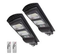 LED ATOMANT 2x Farola LED Solar 100W Luz Fria IP65 con Sensor