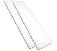LED ATOMANT 2x Plafon LED Superficie 120x30cm 48W CCT 3000-6500K 5000lm | Con Selector de color CCT, Driver incluido