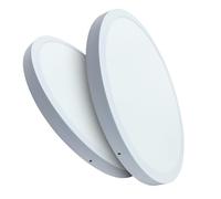 LED ATOMANT 2x Plafon LED Superficie 60cm 48W CCT 3000-6500K 5500lm | Con Selector de color CCT, Driver incluido