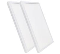 LED ATOMANT 2x Plafon LED Superficie 60x30cm 36W CCT 3000-6500K 4000lm | Con Selector de color CCT, Driver incluido