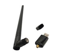 LED ATOMANT 2X Zigbee 3.0 USB Dongle con Antena Externa SMA | Coordinador/Gateway Zigbee Compatible con Home Assistant, Zigbee2MQTT, ZHA, OpenHAB