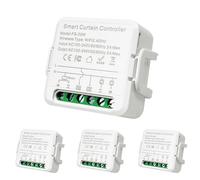 LED ATOMANT 4x Mini Interruptor Persianas Wifi Programable App Smart Life