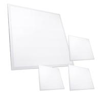 LED ATOMANT Pack 4x Panel LED Empotrable 60x60cm 48W, CCT (Selector de Color Blanco Calido, Neutro y Frio), 5000 Lumenes, Driver incluido