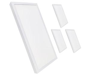 LED ATOMANT 4x Plafon LED Superficie 60x30cm 36W CCT 3000-6500K 4000lm | Con Selector de color CCT, Driver incluido