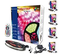 LED ATOMANT 5x KIT 5m de Tira Luz LED RGB 220V IP65 Controlador y Mando RF