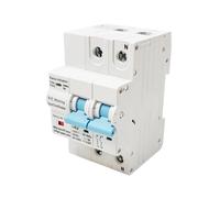 LED ATOMANT Disyuntor Térmico Inteligente 2P (Programable 10-63A), Interruptor WiFi/Bluetooth Compatible con Smart Life/Tuya, Encendido/Apagado Remoto, Medidor de Consumo, Montaje en Riel DIN (32A),