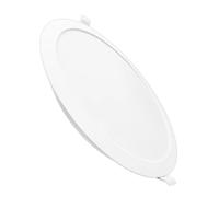 LED ATOMANT Downlight LED Panel Redondo 18W 220mm, Corte 190-205mm, Blanco Frío 6500K, 1650 lúmenes, Driver Integrado, Diseño Slim, Bajo Consumo, Ideal para Techo de Cocina, Baño, Pasillo, Oficina o
