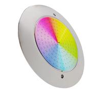 LED ATOMANT Foco de Piscina LED 12W RGB Impermeable IP68 Sumergible, Acero Inoxidable, Cable 2m, con o sin Transformador 220V/12V DC y Mando a Distancia Control Remoto, Control por APP Bluetooth,