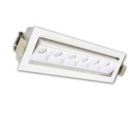LED ATOMANT Foco Downlight LED Direccionable Rectangular 12W CREE 6500K | Medida 186x60mm, 1140 Lumenes, Proteccion IP44