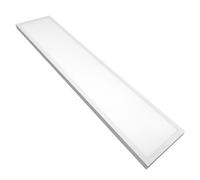 LED ATOMANT Kit Panel LED 120x30 cm 48W 5000 lúmenes, Color regulable CCT (blanco cálido, neutro y frío) con soporte de superficie blanco incluido, ideal para oficinas, cocinas, pasillos o comercios,