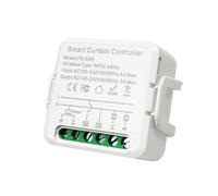 LED ATOMANT Mini Interruptor Persianas WiFi, Controlador programable con Temporizador, Control Remoto APP Smart Life y Voz, Compatible con Alexa y Google Home, Uso con cortinas o persianas electricas