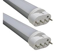 LED ATOMANT Pack 2x Tubo LED 2G11 PLL 41cm 21W, Color Blanco Neutro (4500K), 2100 Lumenes, Standard 41cm