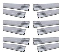 LED ATOMANT Pack 4x Perfil de Aluminio 1M 45º para Tira LED - Protección y Ocultamiento - Alta Calidad