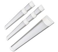 LED ATOMANT Pack 6x Pantalla Luminaria LED integrado, 120cm 40W, CCT (Selector de Color Blanco Calido, Neutro y Frio), 4000 lumenes