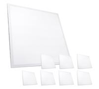 LED ATOMANT Panel LED 60x60 cm 48W con 5000 lúmenes, CCT regulable con selector de color (blanco cálido, neutro y frío), incluye driver externo, instalación en techos desmontables, ideal para oficinas