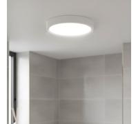 LED ATOMANT Plafon LED Superficie 225mm 18W Color Luz Fria 1650lm Baño | Color Blanco Frio 6500K, Driver integrado