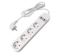 LED ATOMANT Regleta WiFi USB Alargador 4 Tomas 2 USB 1 Tipo C | Compatible con Alexa y Google Assistant, App Smart Life y Tuya