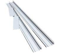 LED ATOMANT Soporte de superficie para convertir panel slim 120x30 cm, aluminio lacado blanco, kit ideal para techos, permite instalar panel LED empotrable en superficie de forma rápida, fácil y