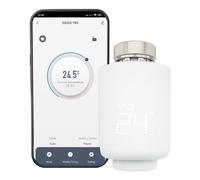 LED ATOMANT Válvula Termostática Inteligente Zigbee para Radiador, Control por Voz y APP Smart Life/Tuya, Compatible con Alexa y Google Home, Programable, Termostato WiFi, ideal para el ahorro de