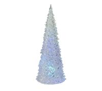 LED Christmas Tree Decor, 7 Color Changing Seasonal Nightlight, Tabletop | Features 7 colores changing lights, reusable build, festive charm, decorative appeal, and versátil use for living room, desk,