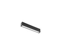 LED Deckenleuchte Aluminio Negro 50CM Largo 3000K Blanco Cálido Techo Oficina
