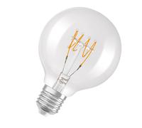 Osram Bombilla LED Vintage 1906 Globe 80 40 Filamento Regulable DIM 4