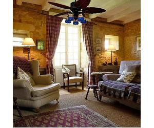 Led Hispania Ventilador de techo Vintage Acuario (Negro, 132 cm, 55 W) + Garantía BAUHAUS 5 años para equipos eléctricos y motorizados