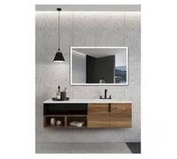 LED IMEX SUIZ010/70NG Espejo Cuadrado - Ledimex - 140 x60 cm