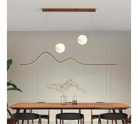 LED Iron Pendant Light for Dining Room Kitchen Island Chandelier | Suspension Lights Home Decoration Modern Moon Hanging Light Chandelier Lighting