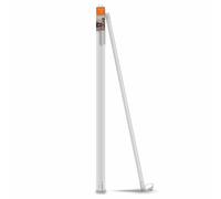 LED Luz De Trabajo Bajo Mueble TubeKIT 150cm 21,5W Cálido Conenchufe Interruptor