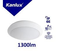 LED Plafonier N 16W 1300lm 4000K IP66 con sensor DABA 19062
