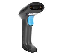 LED QR Escáner de Código de Barras Inalámbrico,/ Lector LED de Código QR,500 / Seg 360 Grados Lectura de Rotación Scanner Wireless para Almacenes, Supermercados (Escáner 2D inalámbrico YHD-6200W)