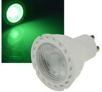 LED Spotlight GU10 LDS-50 verde 4250416324214
