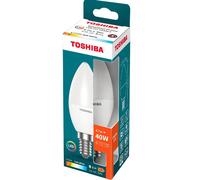 Led toshiba essential - c37 e14 4.7w 2700k