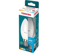 Led toshiba essential - c37 e14 4.7w 6500k