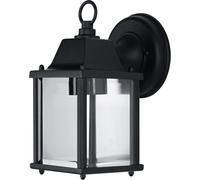 LED Wand- und Deckenleuchte, Leuchte für Außenanwendungen, Sockel E27, Classic Lantern SQ, Black [Energy Class