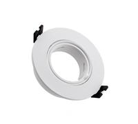 LEDBOX Aro Downlight SPARV Circular Basculante para Bombilla LED GU10. Iluminación interior LED, Downlights led
