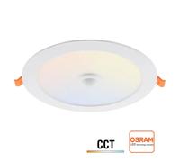 LEDBOX Downlight Led, 24W-22W-20W-18W, Sensor movimiento, 4CCT, 3000-4000-6000K. Iluminación interior Led, Downlights Led