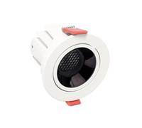LEDBOX Downlight Led HAN BRIDELUX Chip, 5-8-12W, UGR 11, CCT, CRI>92, blanco, 3000-4000-6000K. Iluminación interior Led, Downlights Led