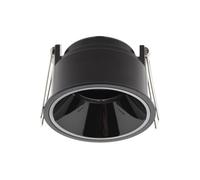 LEDBOX Downlight Led MOS UGR17 Round, 7W, negro/negro, Blanco cálido. Iluminación interior LED, Downlights led